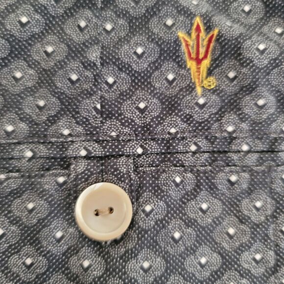 Peter Millar Womens Sz 10 Skort Black White Pattern ASU Arizona State University - Picture 4 of 8